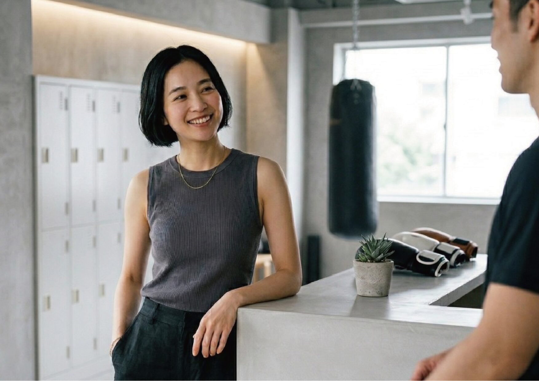 安心安全で清潔感のあるPHAZEの空間イメージ